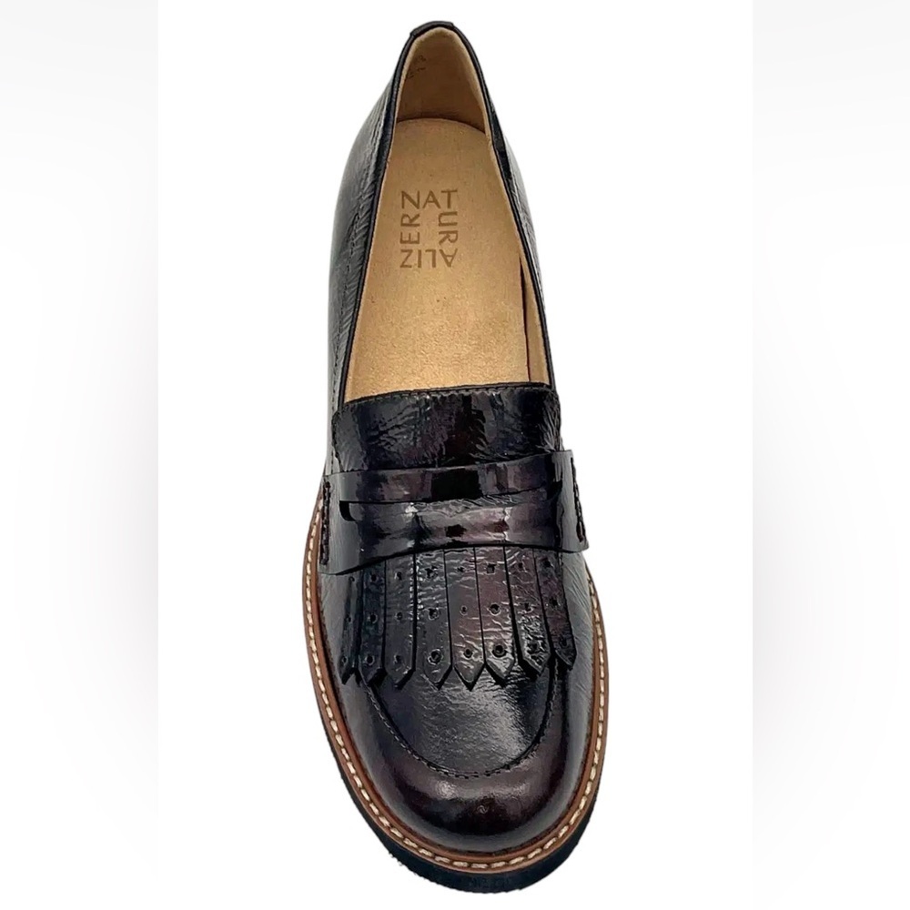 NEW Naturalizer Darcy Lug Sole Loafers Cinnamon